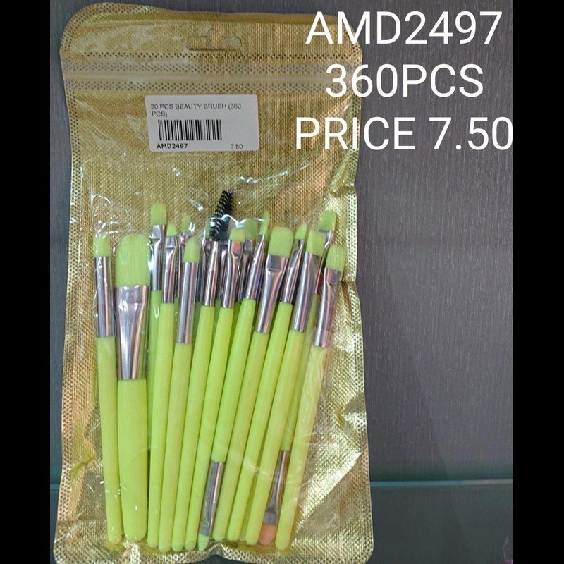 20 PCS Beauty Brush (360 PCS) wholesale Dubai