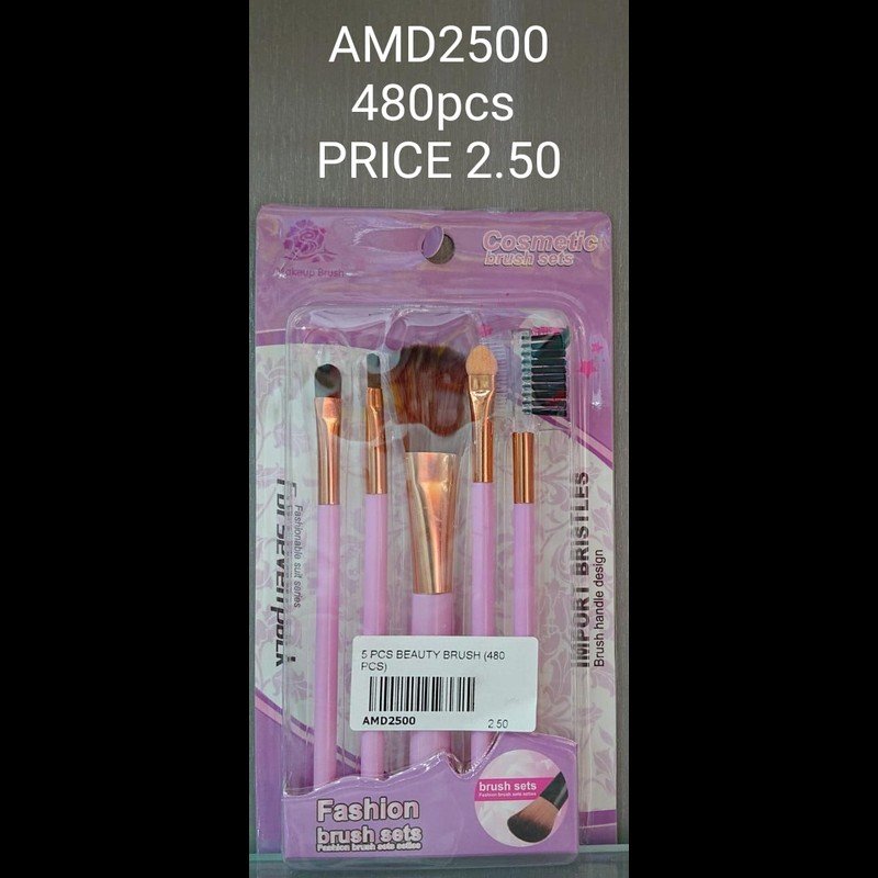 5 PCS Beauty Brush (480 PCS) wholesale Dubai