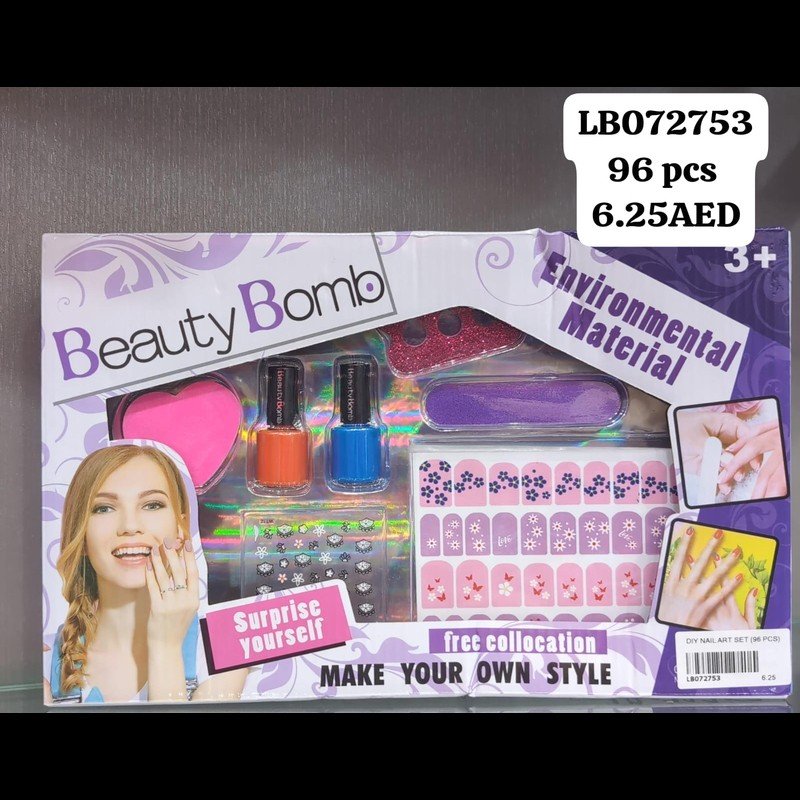 Diy Nail Art Set (96 PCS) wholesale Dubai