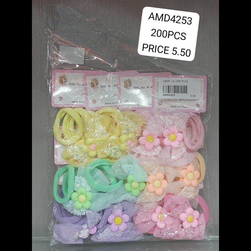 Hair Tie (200 PCS) wholesale Dubai
