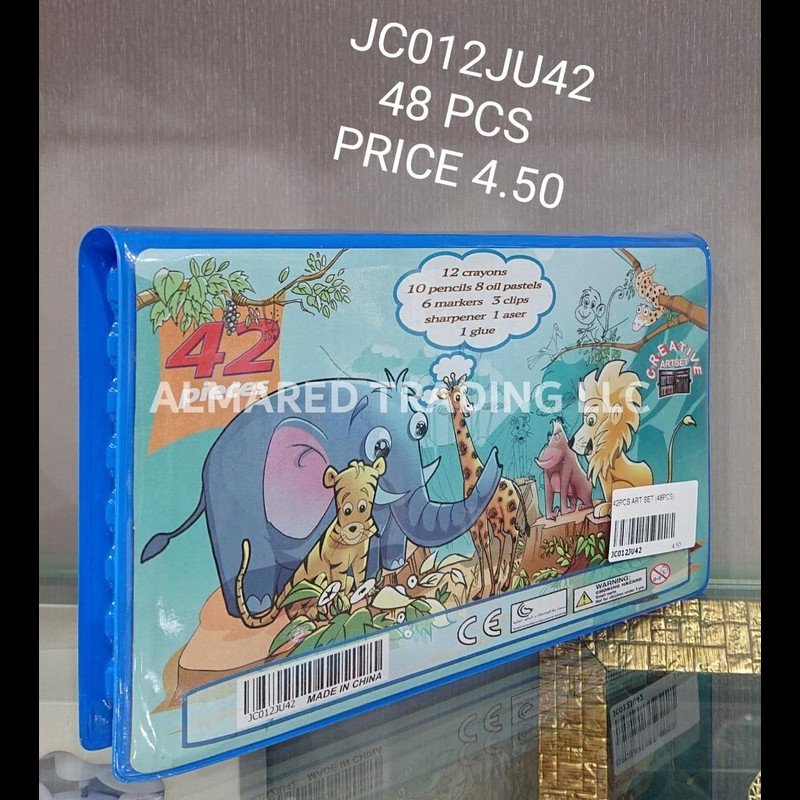 42 PCS Art Set (48 PCS) wholesale Dubai