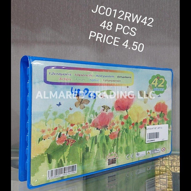 42 PCS Art Set (48 PCS) wholesale Dubai