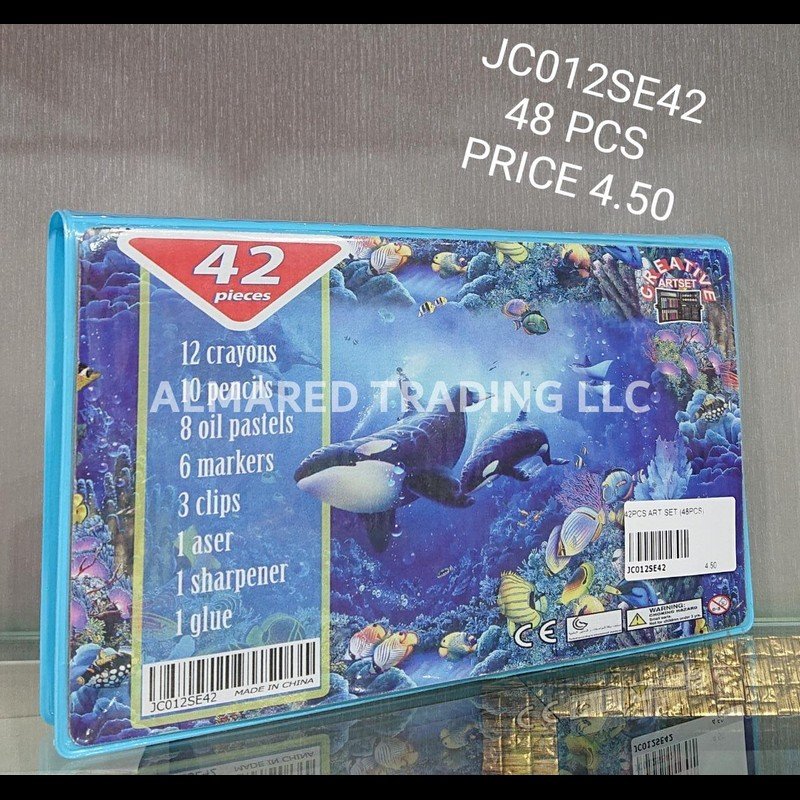 42 PCS Art Set (48 PCS) wholesale Dubai