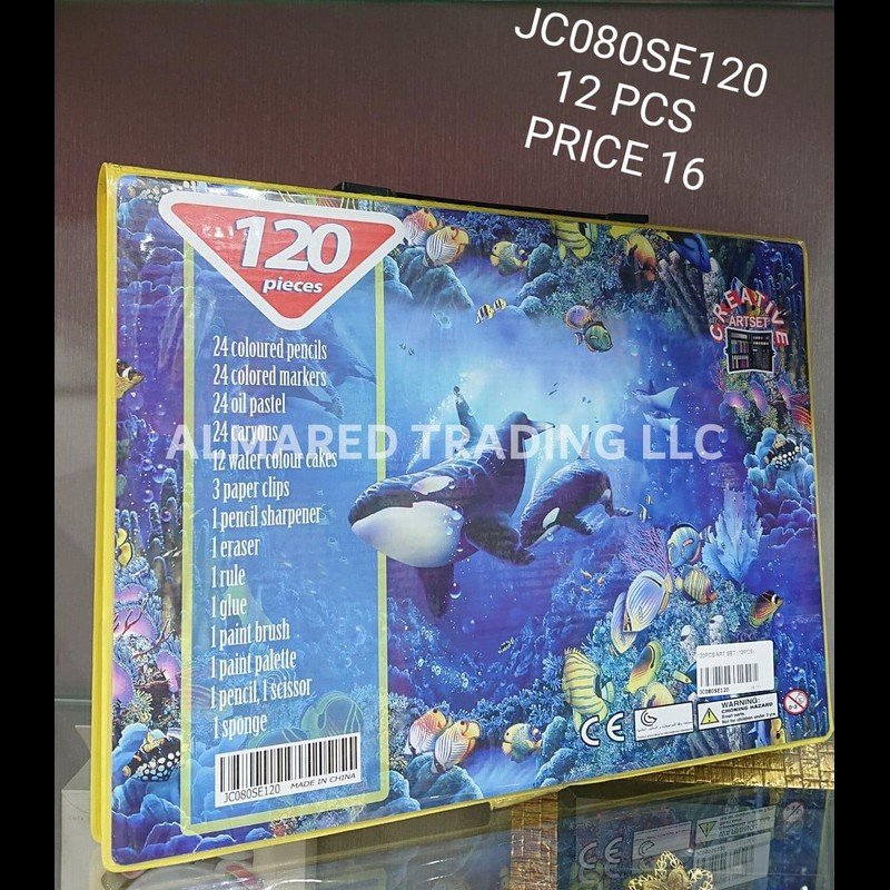 120 PCS Art Set (12 PCS) wholesale Dubai