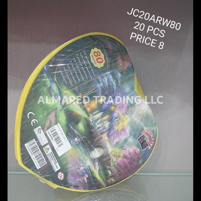 80 PCS Art Set (20 PCS) wholesale Dubai
