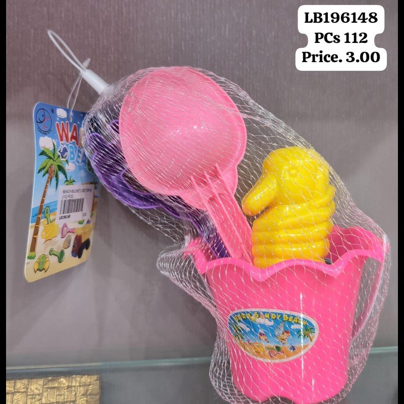 Beach Bucket (Set Of 5) (112 PCS) wholesale Dubai