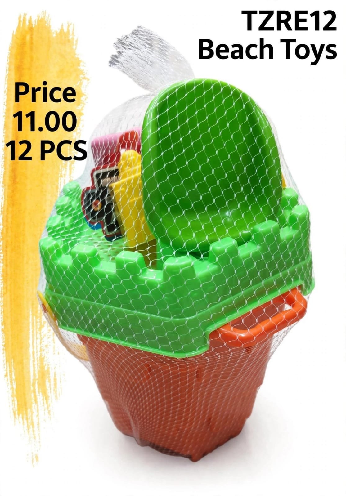 Bucket Toy (12 PCS) wholesale Dubai