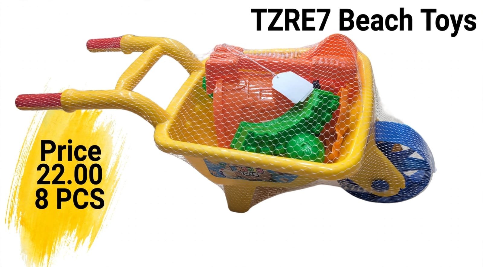Bucket Weel Barrow Toy (8 PCS) wholesale Dubai