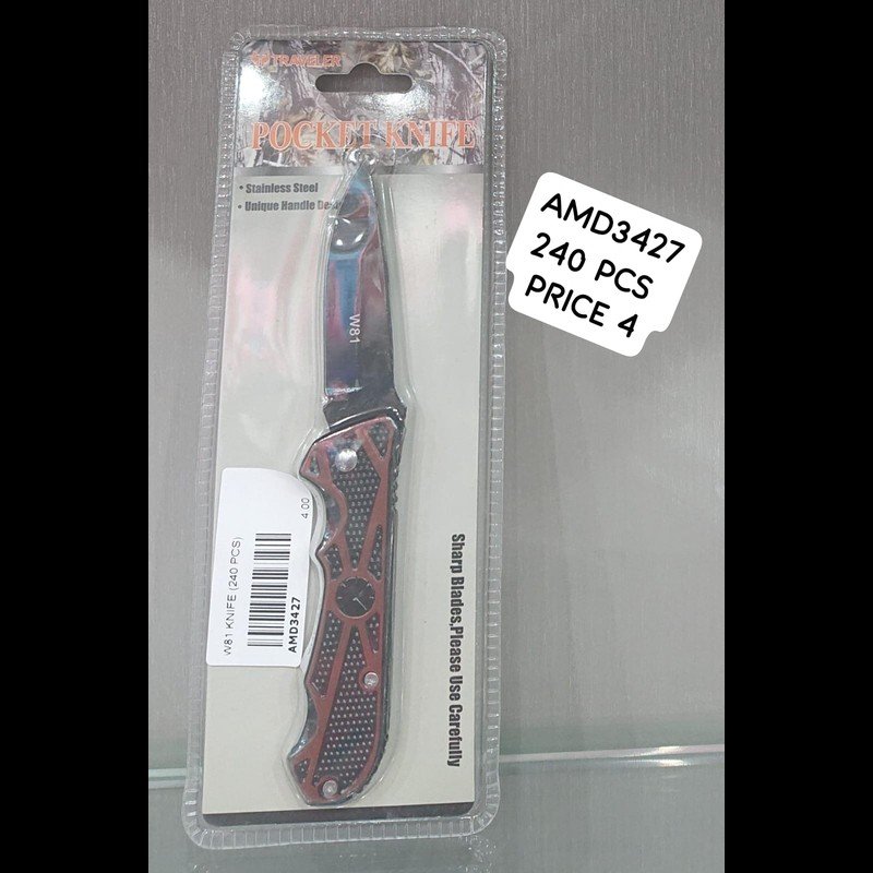 W81 Knife (240 PCS) wholesale Dubai