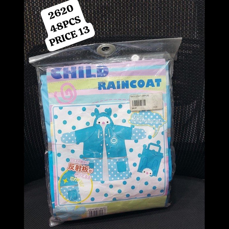 Raincoat (48 PCS) wholesale Dubai