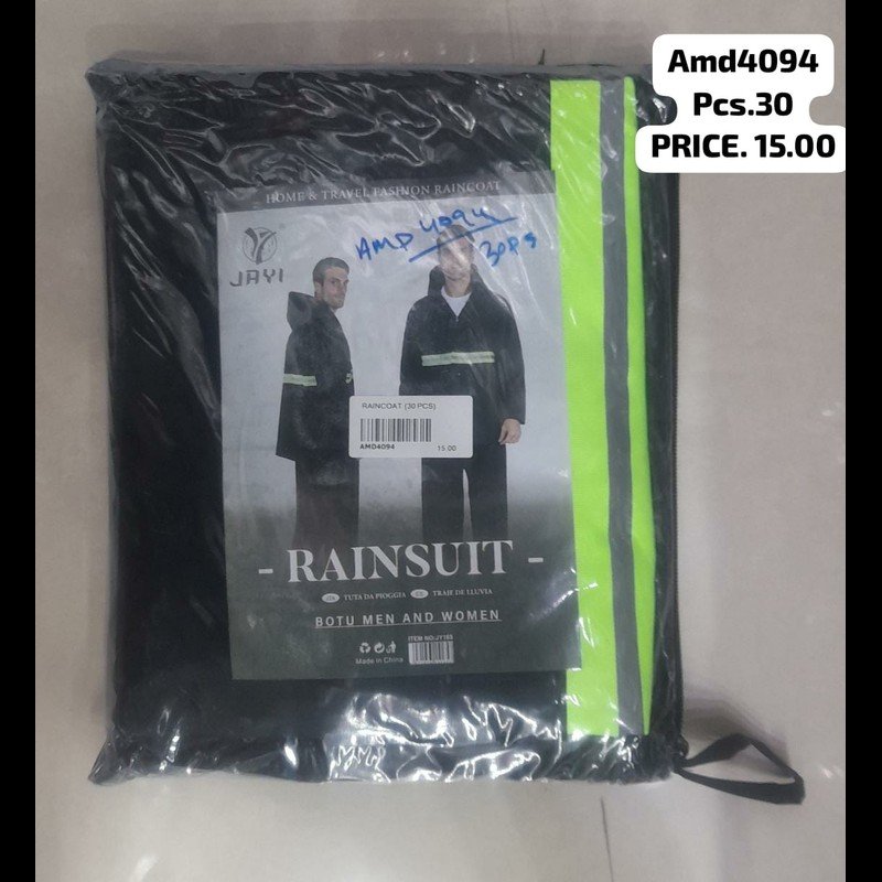Raincoat (30 PCS) wholesale Dubai