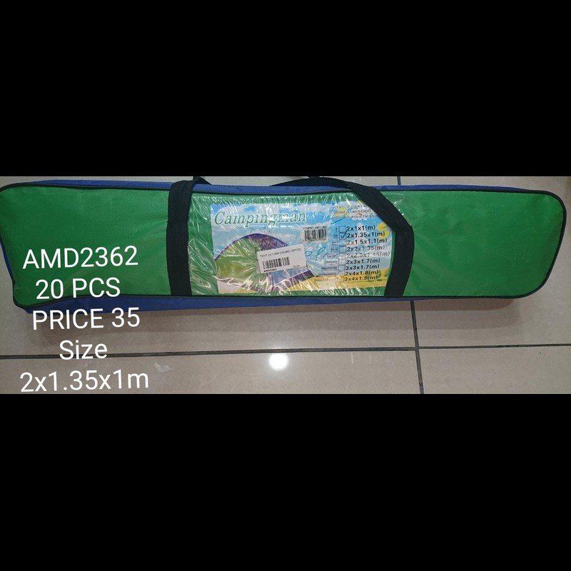 Tent 2x1.35m 2person (20 PCS) wholesale Dubai