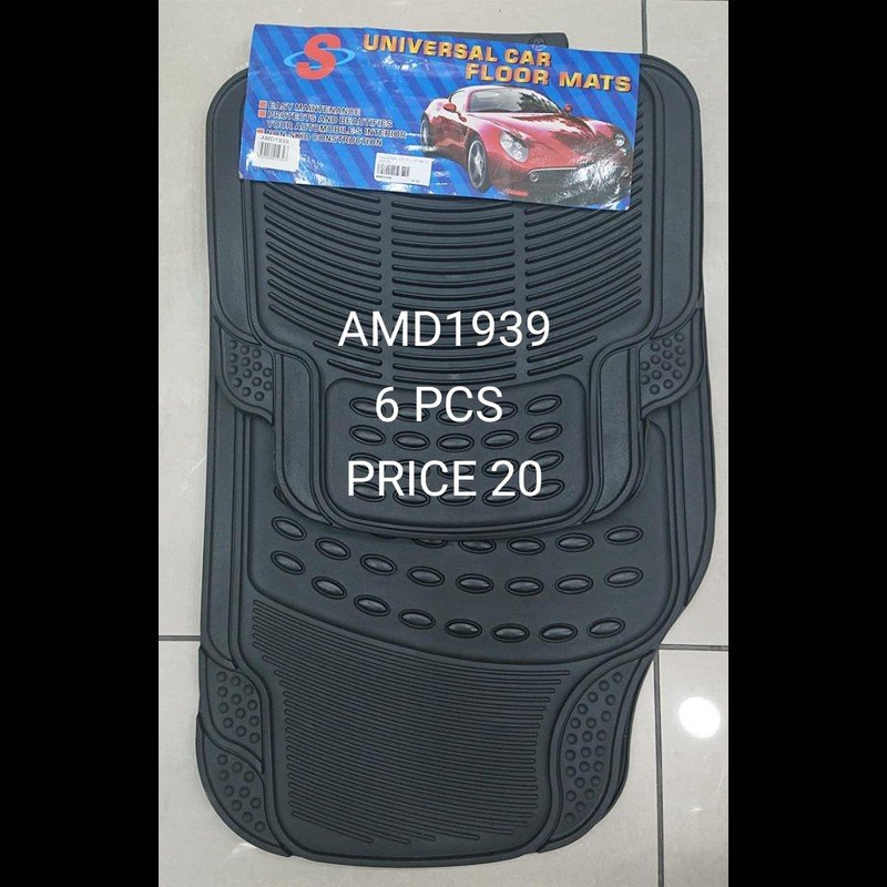 Universal Car Floor Mats (6 PCS) wholesale Dubai