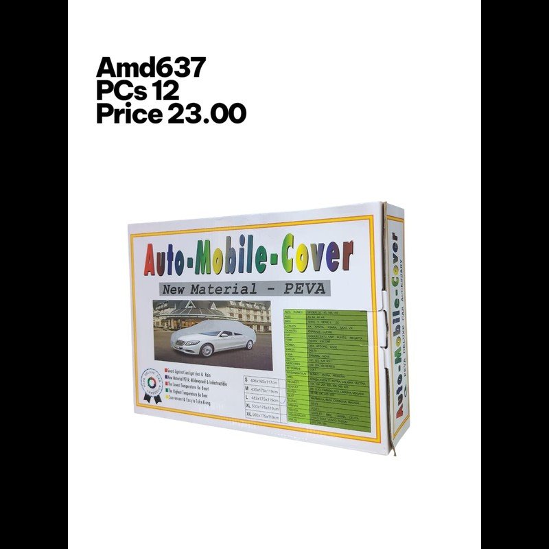 Car Cover L (12 PCS) wholesale Dubai