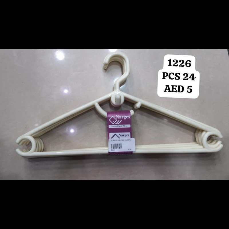 Plastic Hanger (24 SET) wholesale Dubai