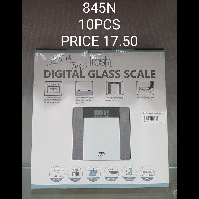 Digital Glass Scale (10 PCS) wholesale Dubai