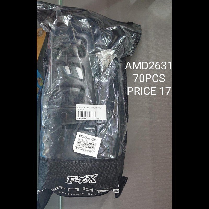 Elbow & Knee Protector (70 PCS) wholesale Dubai