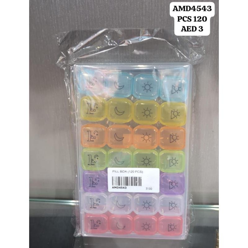 Pill Box (120 PCS) wholesale