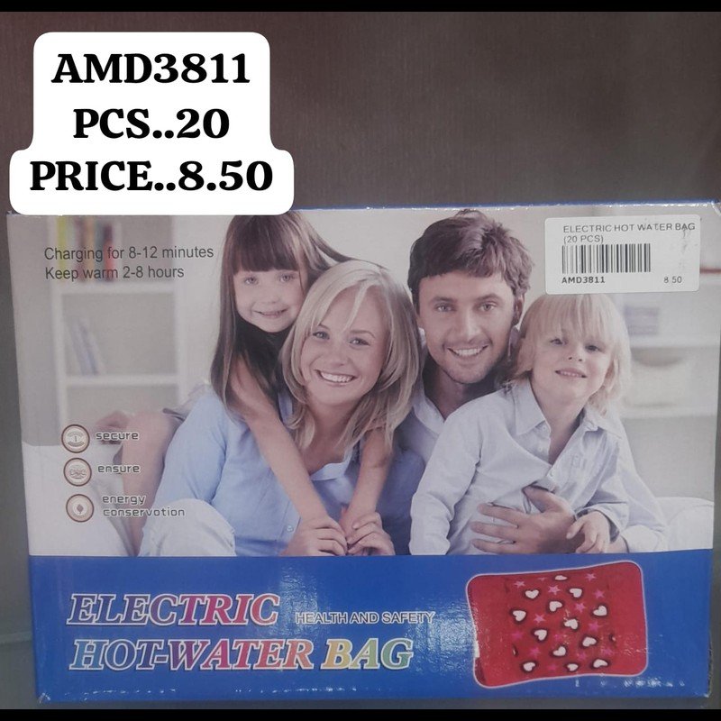 Electric Hot Water Bag (20 PCS) wholesale Dubai