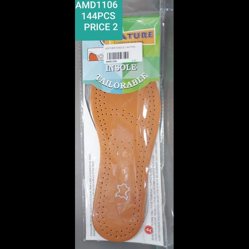 Leather Insole (144 PCS) wholesale Dubai