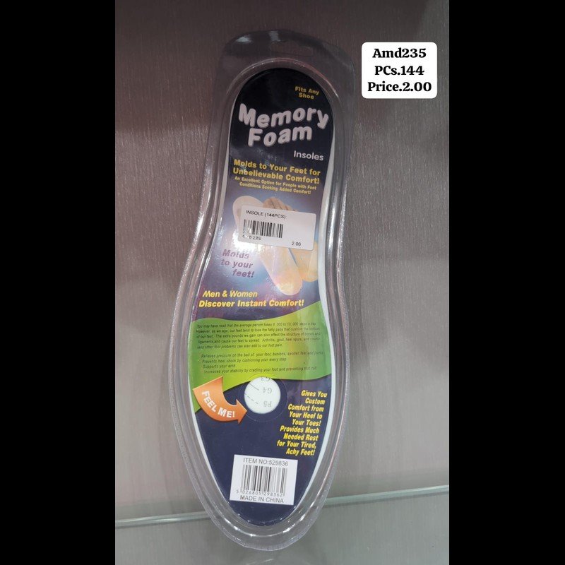 Insole (144 PCS) wholesale Dubai