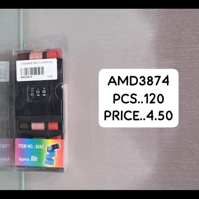 Luggage Belt(120 PCS) wholesale Dubai