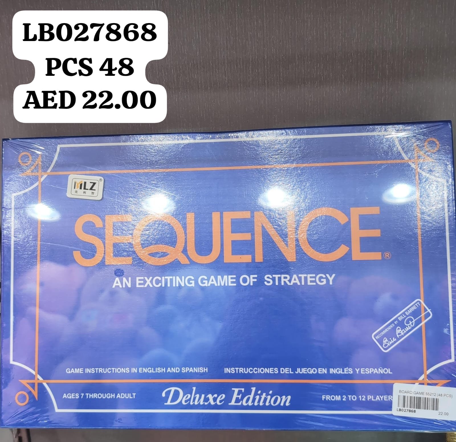 Board Game 55212 (48 PCS) wholesale Dubai