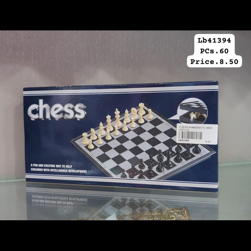 Chess W/Magnetic 9608 (60 PCS) wholesale Dubai