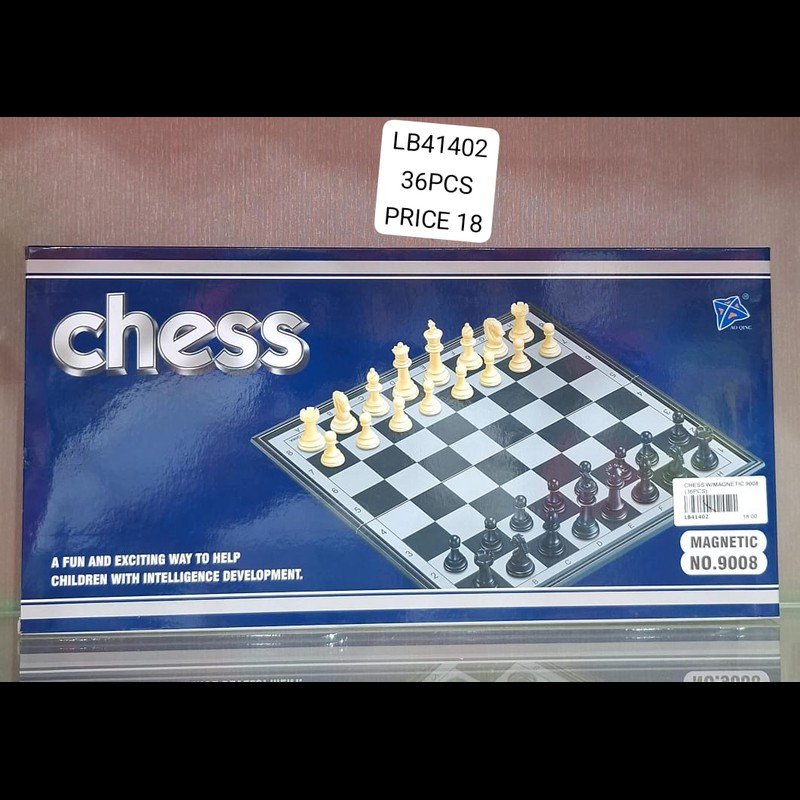 Chess W/Magnetic 9008 (36 PCS) wholesale Dubai
