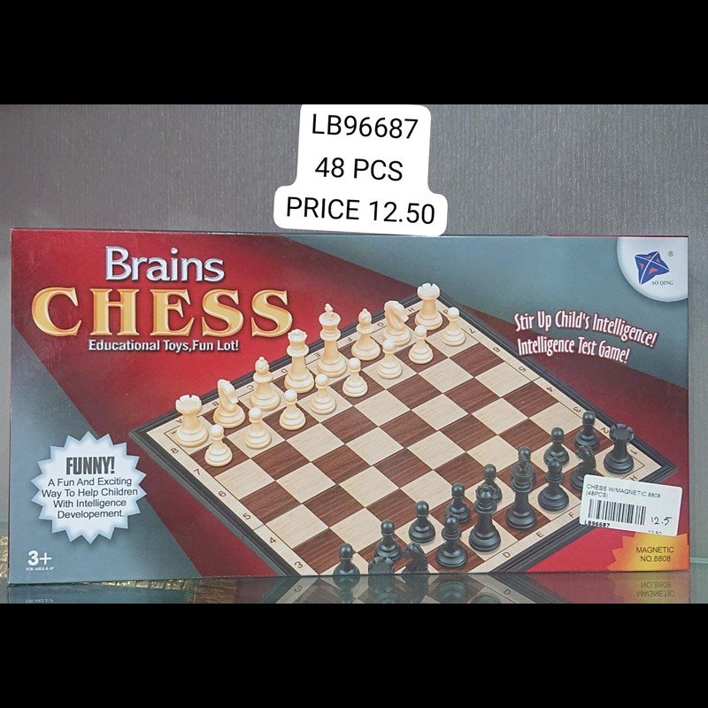 Chess W/Magnetic 8808 (48 PCS) wholesale Dubai