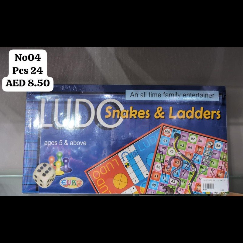 Blue Ludo S & L 15\" (24 PCS) wholesale Dubai