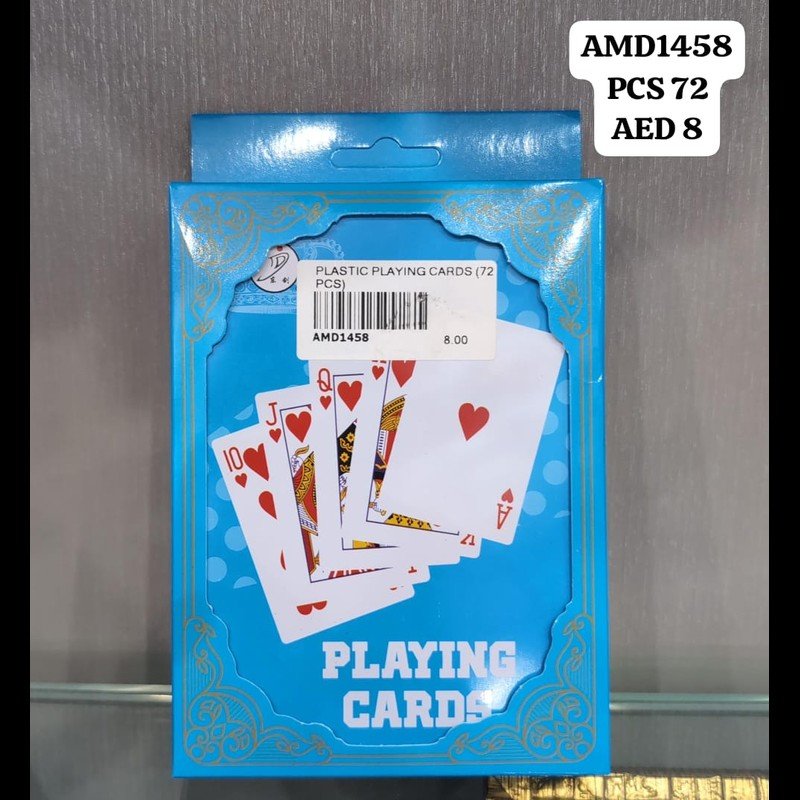 Plastic Playing Cards (72 PCS) wholesale Dubai
