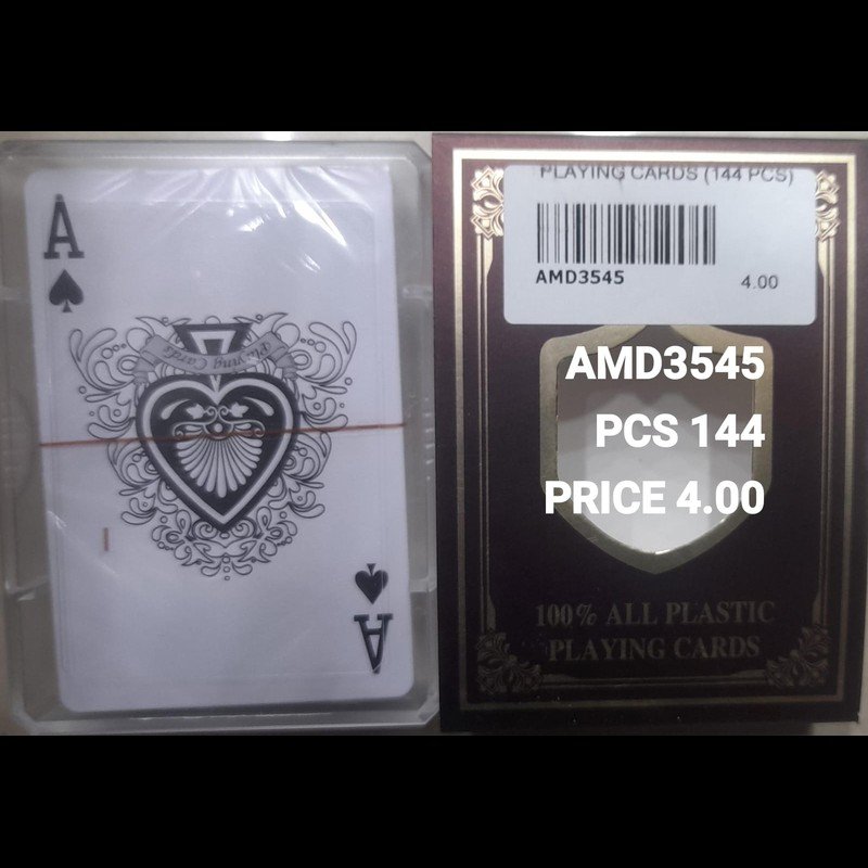Playing Cards (144 PCS) wholesale Dubai