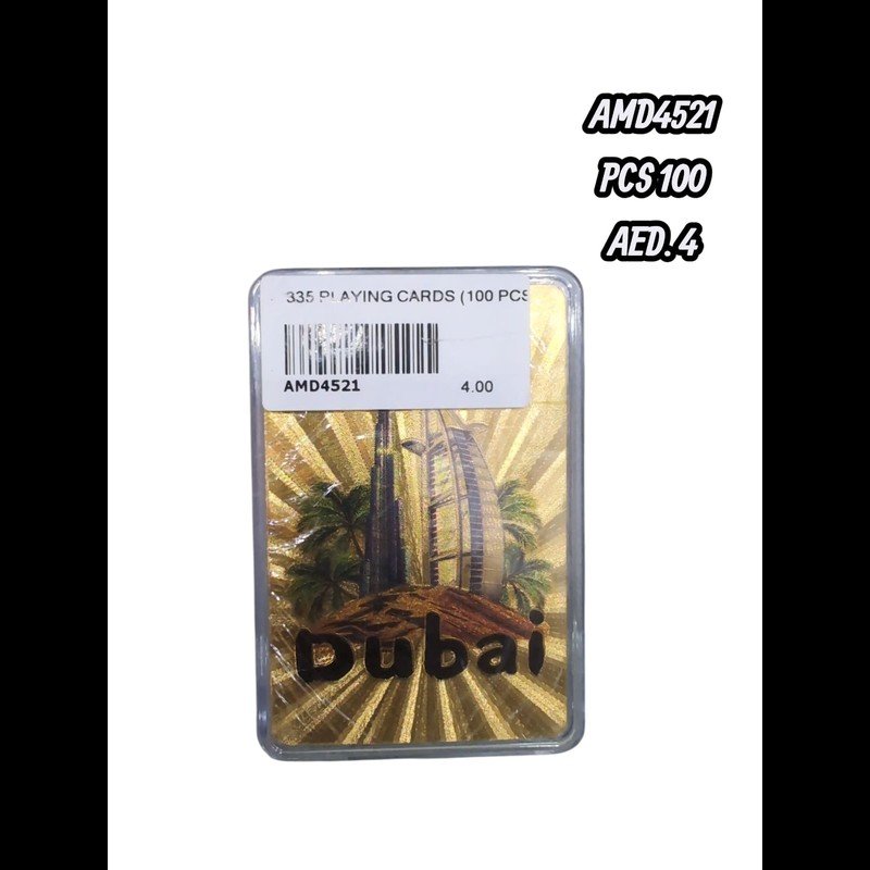 335 Playing Cards (100 PCS) wholesale Dubai