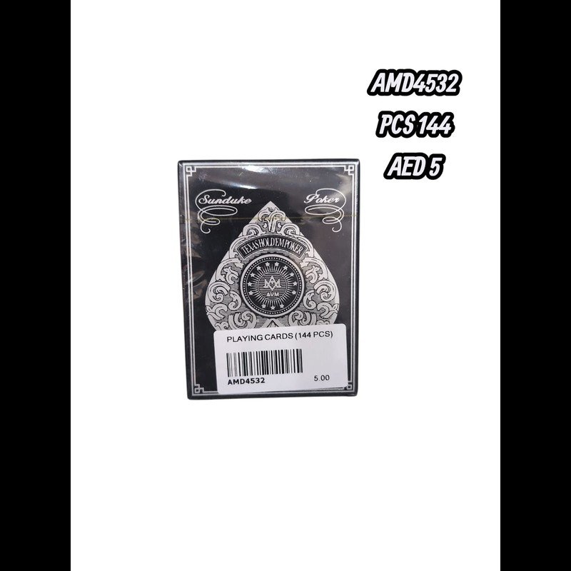 Playing Cards (144 PCS) wholesale Dubai