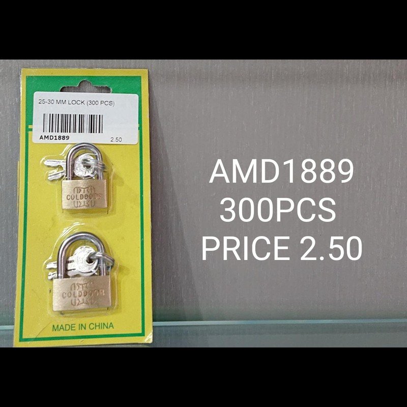 25-30 MM Lock (300 PCS) wholesale Dubai