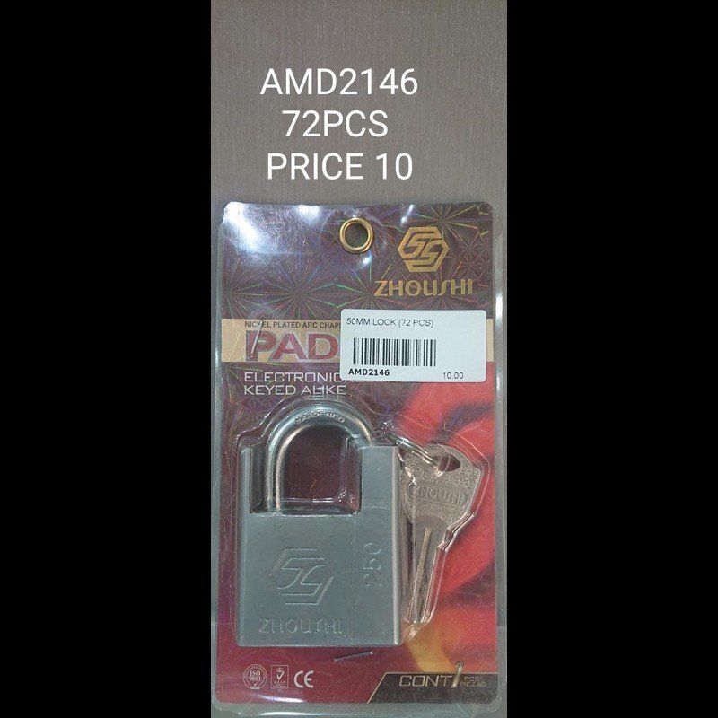 50 MM Lock (72 PCS) wholesale Dubai
