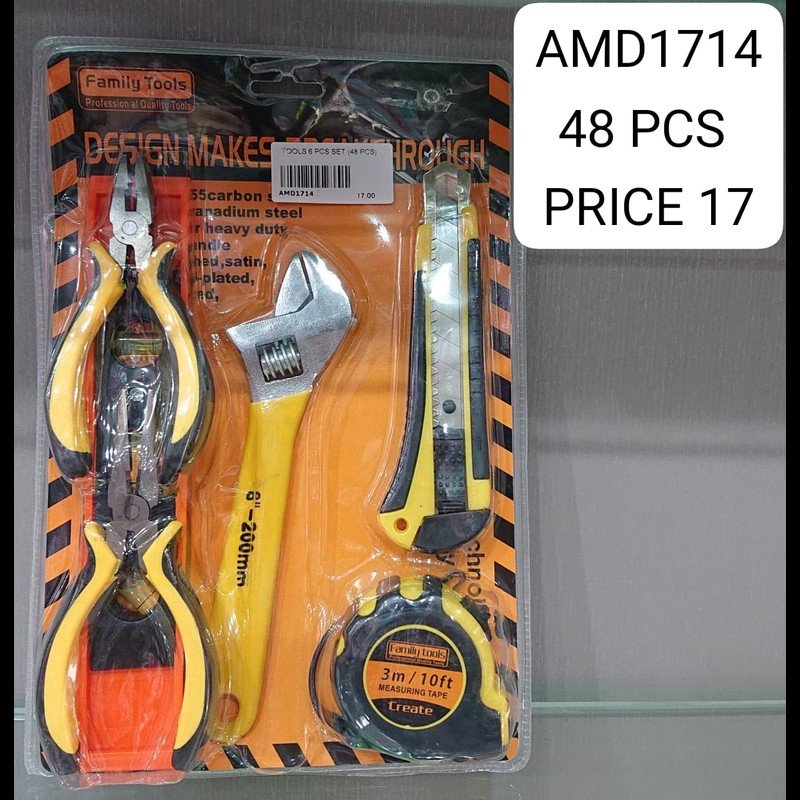 Tools 6 PCS Set (48 PCS) wholesale Dubai
