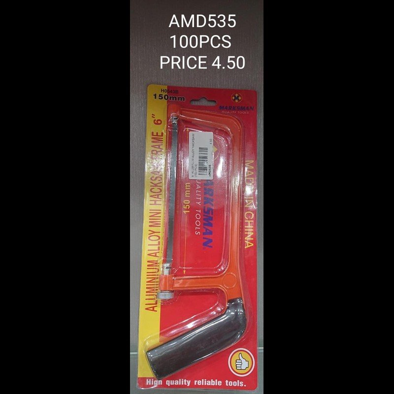 6\" Aluminum Alloy Hacksaw (100 PCS) wholesale Dubai