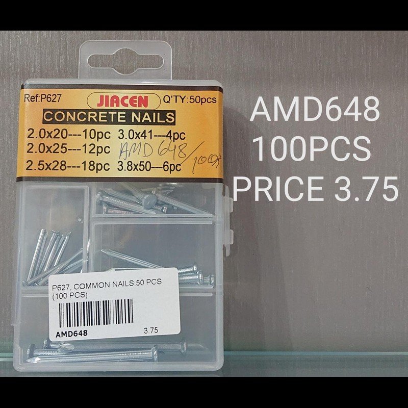 P627, Common Nails:50 PCS (100 PCS) wholesale Dubai