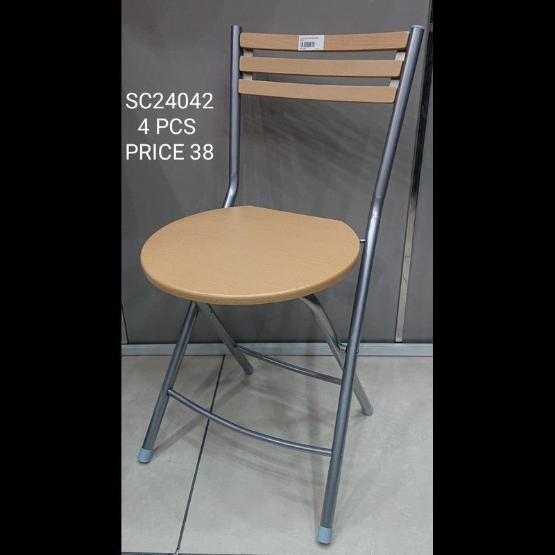 Folding Chair Wooden (4 PCS) wholesale Dubai