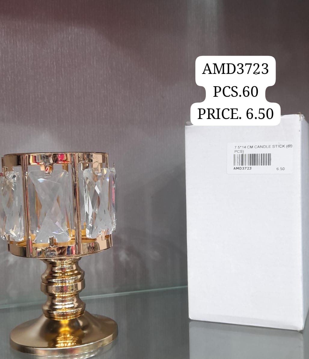7.5*14 CM Candle Stick (60 PCS) wholesale Dubai