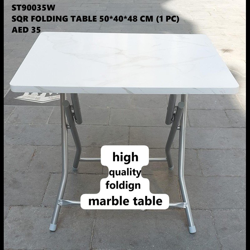 Sqr Folding Table 50*40*48 CM (1 PC) wholesale Dubai