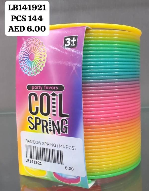 Ranibow Spring (144 PCS) wholesale Dubai