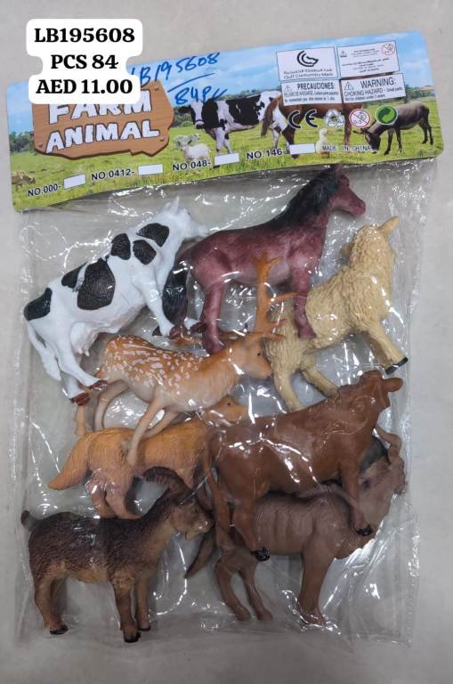 Farm Animal Suit (84 PCS) wholesale Dubai