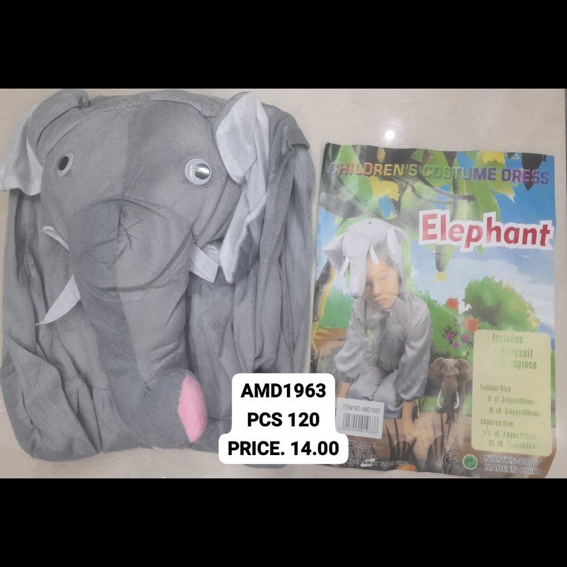 Elephant S,m,l (120 PCS) wholesale Dubai