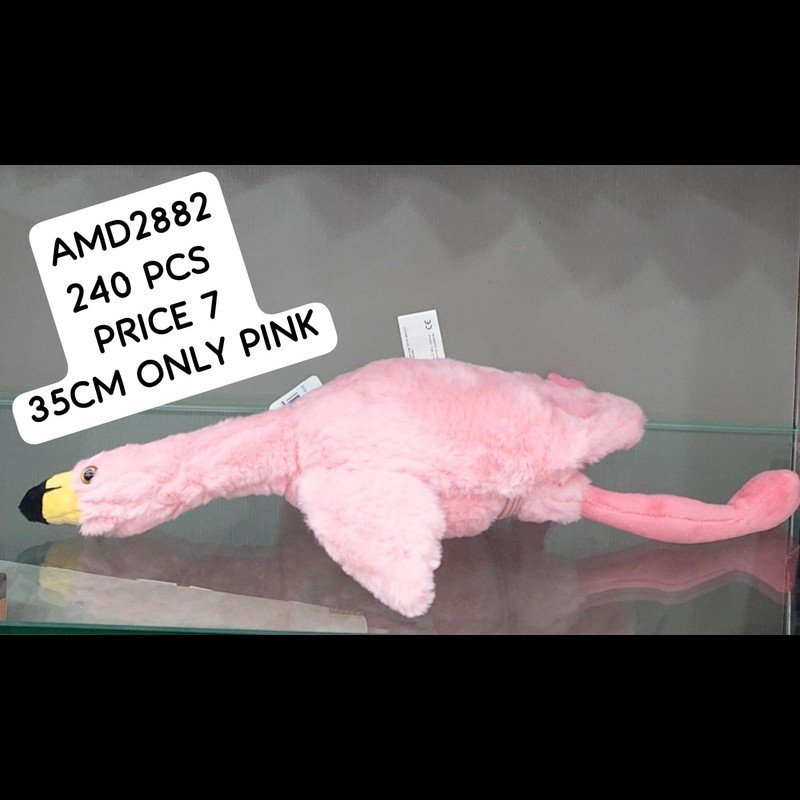 35 CM Flamigo Only Pink(240 PCS) wholesale Dubai