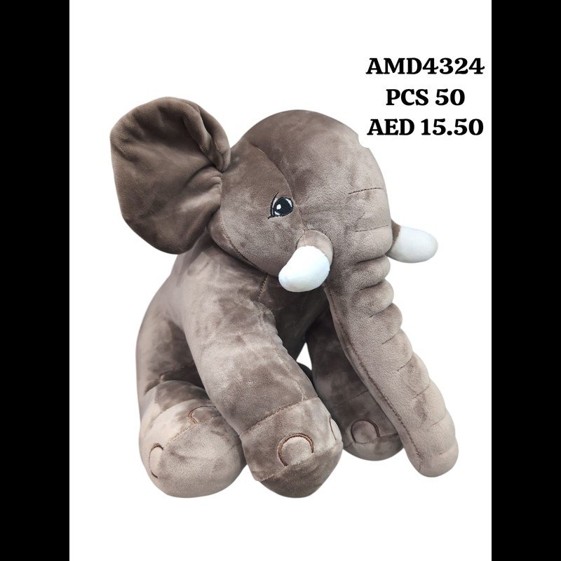 40 CM Elephant Plush (50 PCS) wholesale Dubai