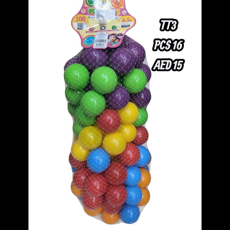 Ball Set 6 CM 100p Net(16 PCS) wholesale Dubai