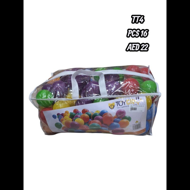 Ball Set 6 CM 100p Bag (16 PCS) wholesale Dubai
